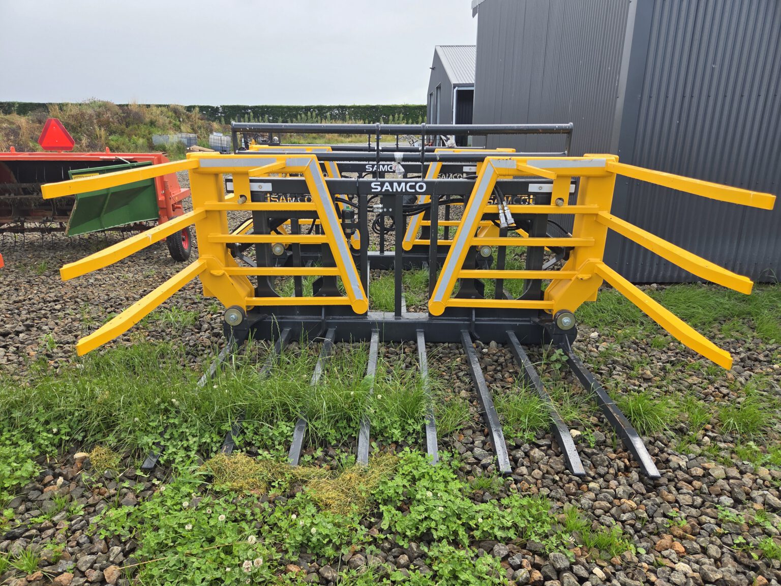 Buck rake agricultural equipment