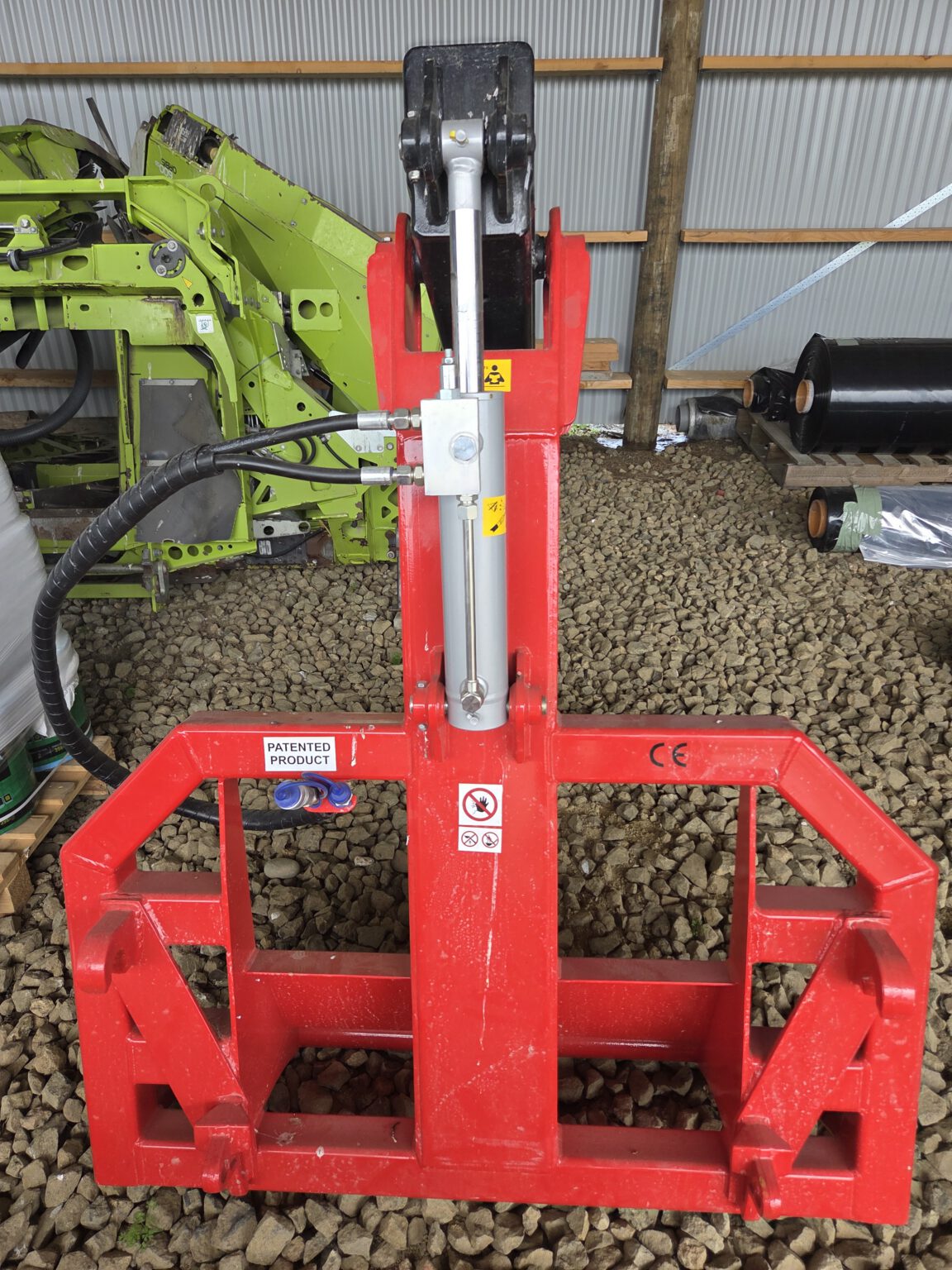 Silage elephant trunk agricultural equipment