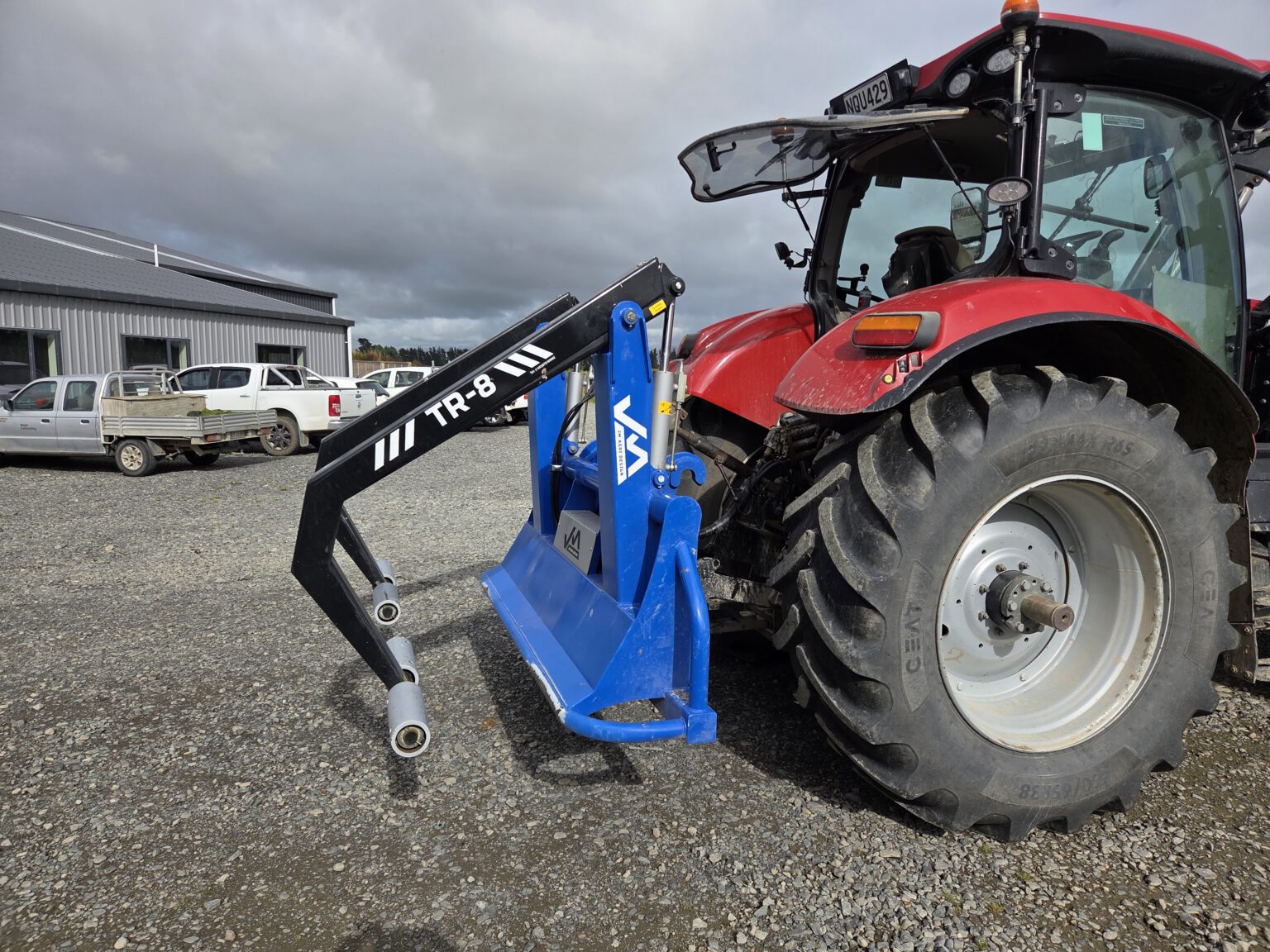 Silage elephant trunk agricultural equipment