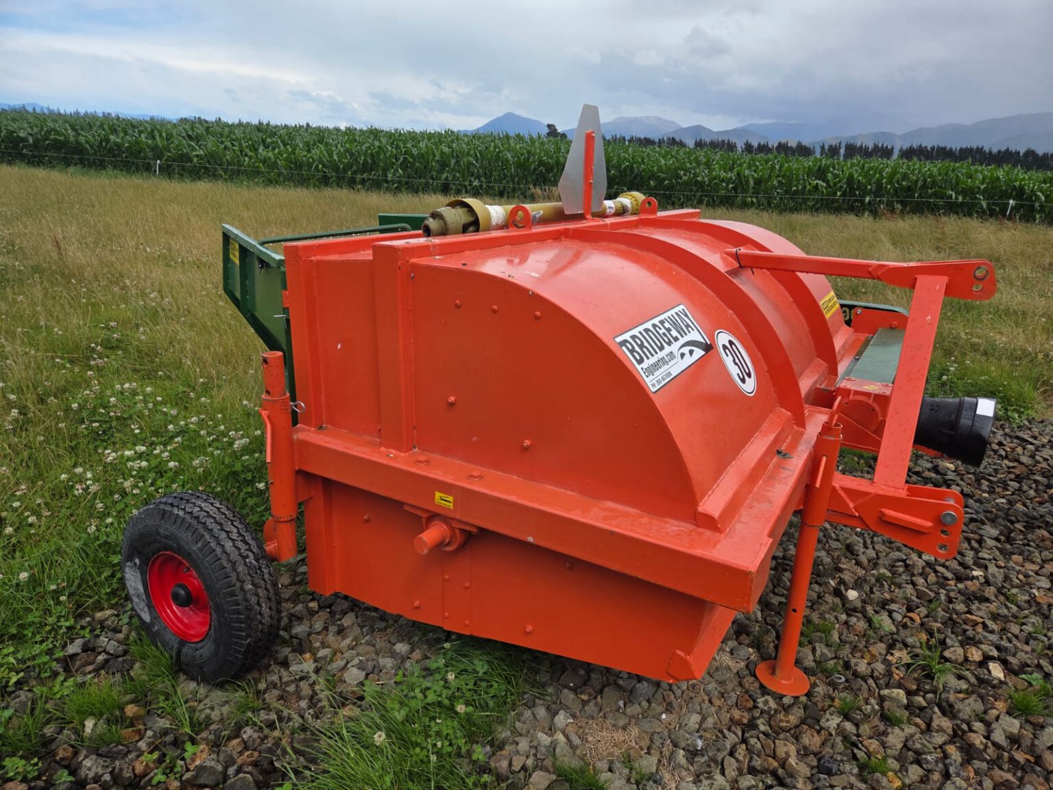 Grass conditioner agricultural equipment