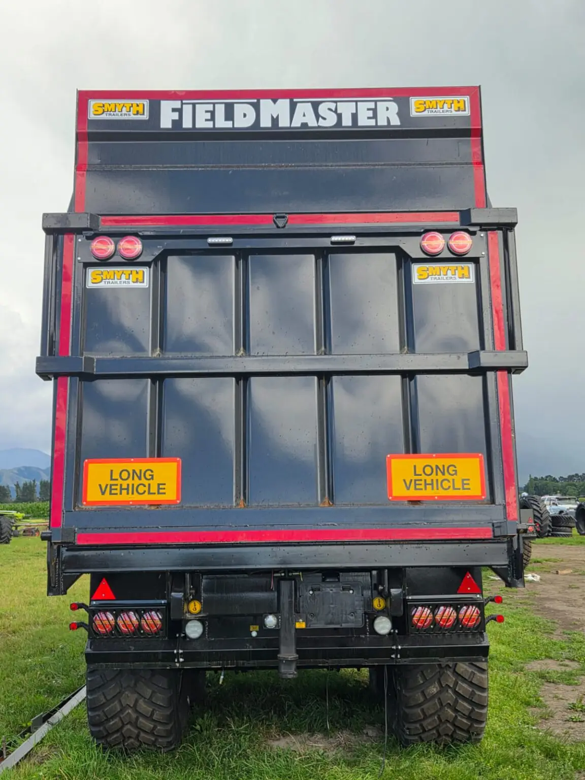 Silage trailer agricultural equipment