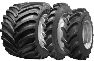 Agricultural tyre for farm machinery